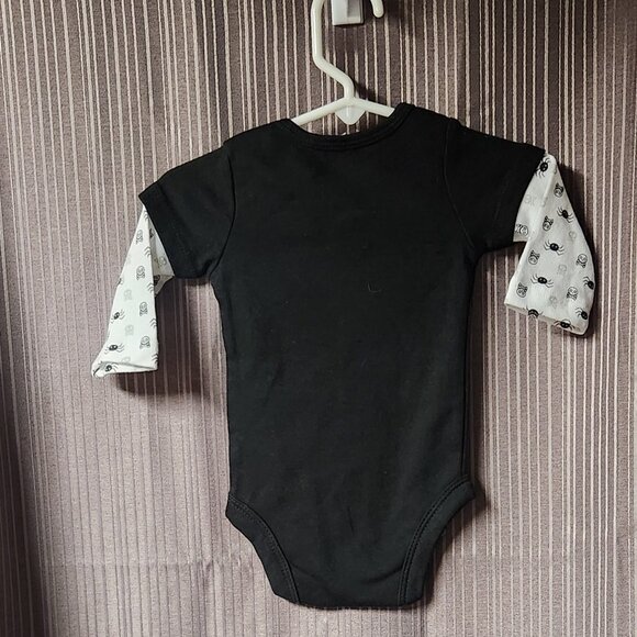 Fall Baby 0-3 Months Long Sleeve "My first Halloween" Bodysuit - Picture 3 of 4